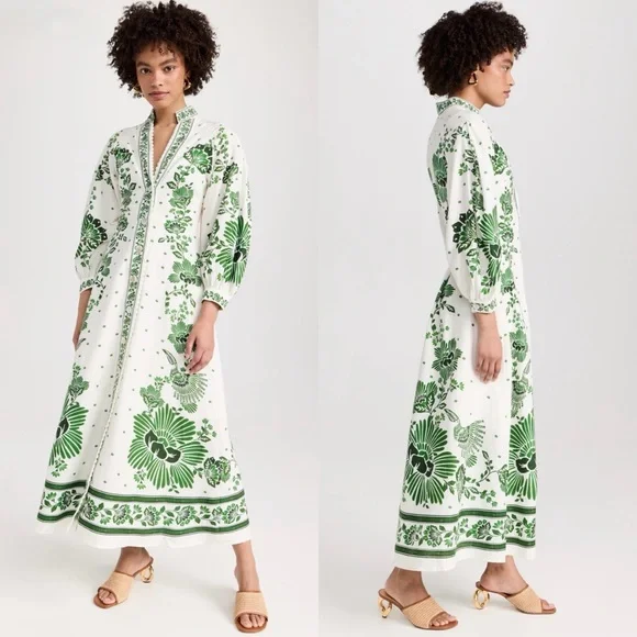 FARM Rio Forest Soul Off-White Maxi Dress - Picture 2 of 16